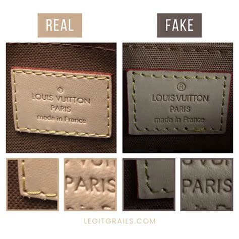 louis vuitton logo fake vs real|authentic louis vuitton label.